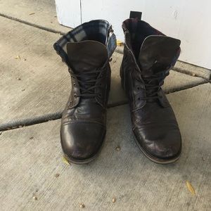 Call It Spring Combat Boots